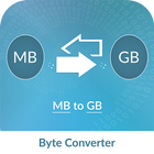 MB to GB Converter : Byte Converter icône