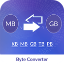 KB to MB MB to GB or GB to KB : All Byte Converter APK