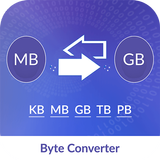 KB to MB MB to GB or GB to KB : All Byte Converter icon