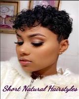 Short Natural Hairstyles স্ক্রিনশট 3
