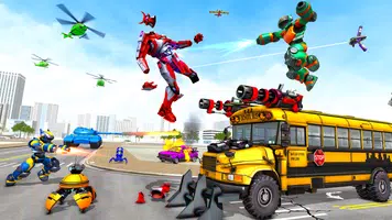 Multi Robot Car Transform game screenshot 4