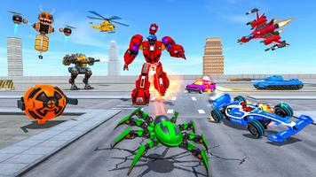 Multi Robot Car Transform game poster
