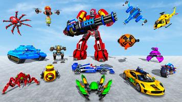 Multi Robot Car Transform game screenshot 1