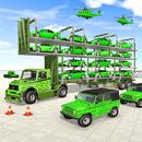 Army Car Transporter Game aplikacja