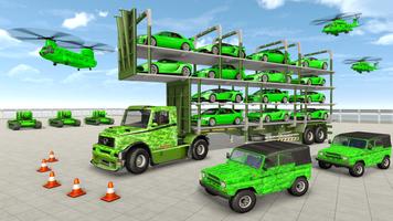 Army Car Transporter Game screenshot 1