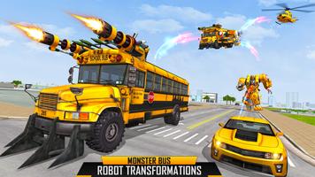 Bus Robot Car Games Drone War Screenshot 2