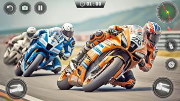 बाइक रेसिंग मोटरसाइकिल गेम्स पोस्टर