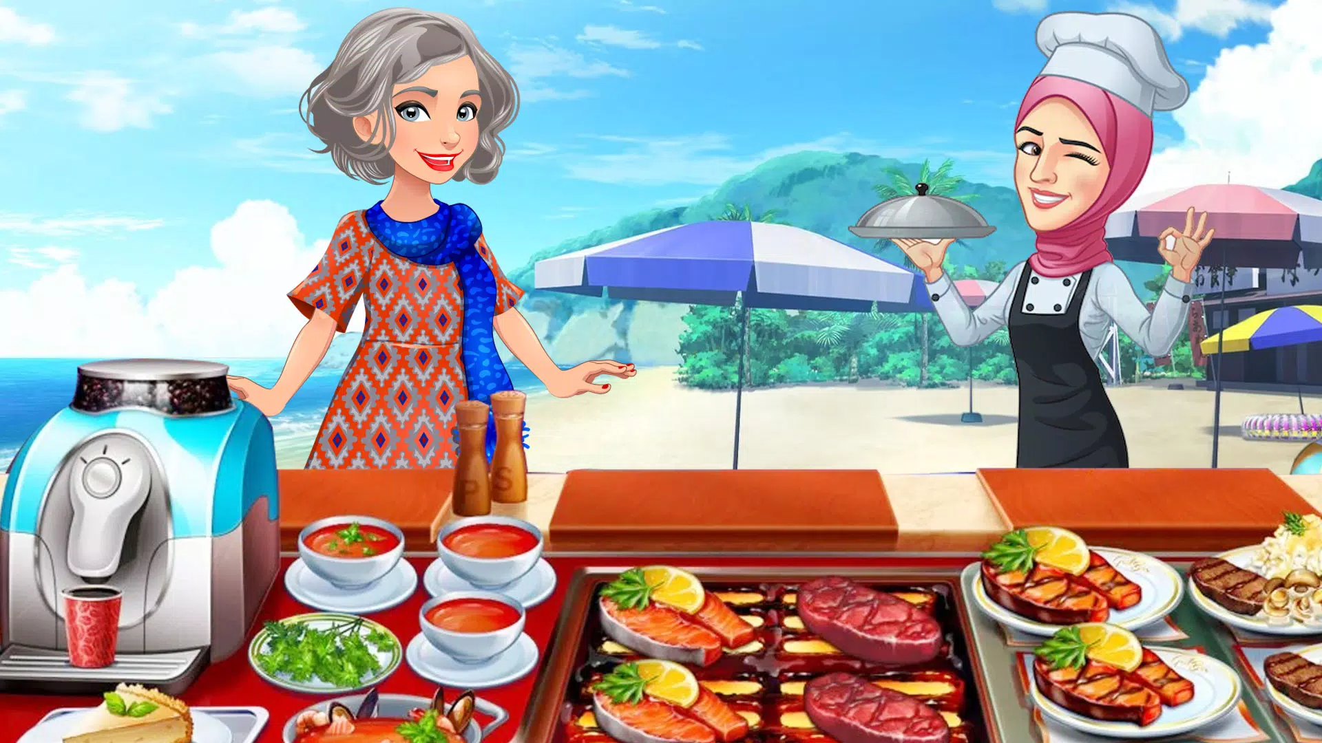 Baixe o Cafeland - Jogo de Restaurante MOD APK v2.9.1 (Dinheiro Ilimitado)  para Android