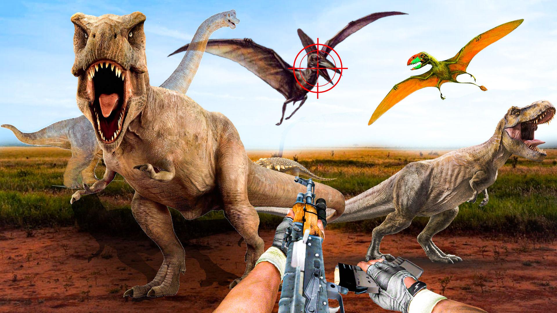 Включи динозавры человек. Охота на динозавров. Игра про динозавров и людей. Динозавры США. Монстр трак динозавр.