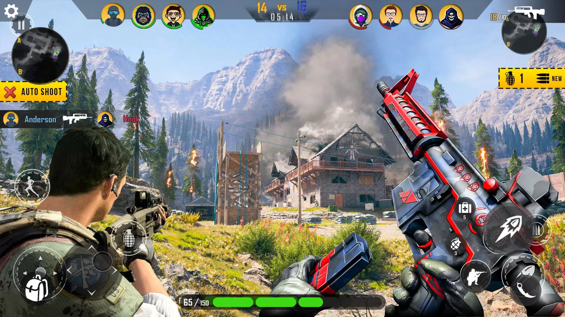 ดาวน์โหลด Play Fire FPS - Free Online Gun Shooting Games APK สำหรับ Android