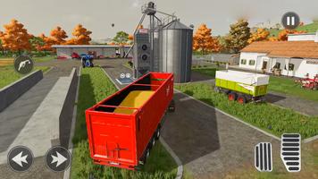 Ферма Трактор Прицеп Игра скриншот 1