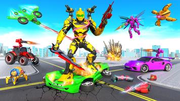 Mech Robot Transform Robot Car poster