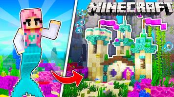 Meerjungfrauen mod für MCPE Plakat