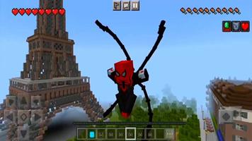 Mod Spider Man for Minecraft capture d'écran 1