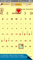 Menstrual Cycle Calendar to track menstruations capture d'écran 1