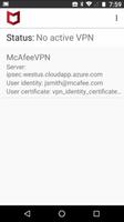McAfee Mobile Cloud Security capture d'écran 1