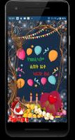 Amharic Birthday Cards Maker Affiche