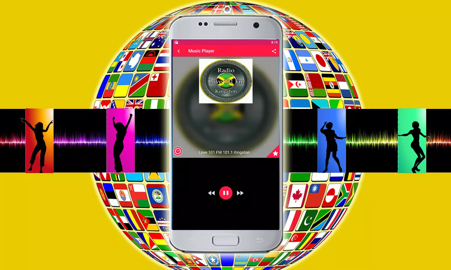 Descarga de APK de Love 101 FM Jamaica Radio Online App Love Radio FM para  Android