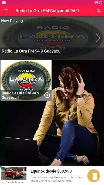 Radio La Otra FM Guayaquil 94.9 Radios Del Ecuador Android के लिए APK  डाउनलोड करें