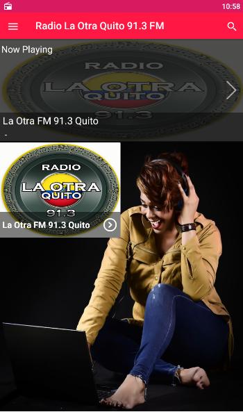 Radio La Otra Quito 91.3 FM Radios Del Ecuador FM para Android - APK Baixar