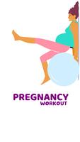 Healthy Pregnant Yoga Exercise पोस्टर