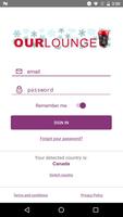 Ourlounge الملصق