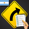 Examen de manejo. Licencia.