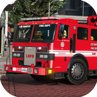 Truk Pemadam Kebakaran Sim ikon