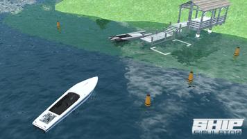 Simulateur de Mer de Navire Affiche