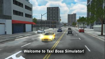 Simulateur de Patron de Taxi Affiche
