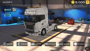 Truck Driving Cargo Simulator اسکرین شاٹ 1