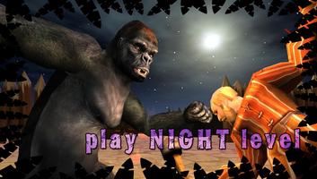 Gorilla Simulator 3D اسکرین شاٹ 1