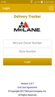 McLane Delivery Tracker Affiche