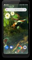 Koi Fish Video Live Wallpaper 스크린샷 1