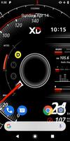 Speedometer Car Dashboard Vide plakat