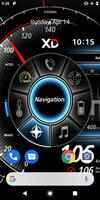 برنامه‌نما Speedometer Car Dashboard Vide عکس از صفحه