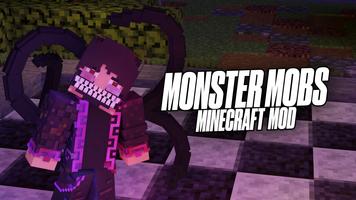 Minecraft Monster Mobs Mod poster