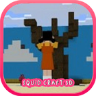 Squid World Craft 3D icon