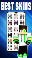 Boys skins for Minecraft poster