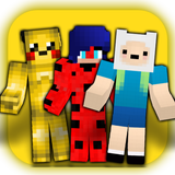 Cartoon Skins أيقونة