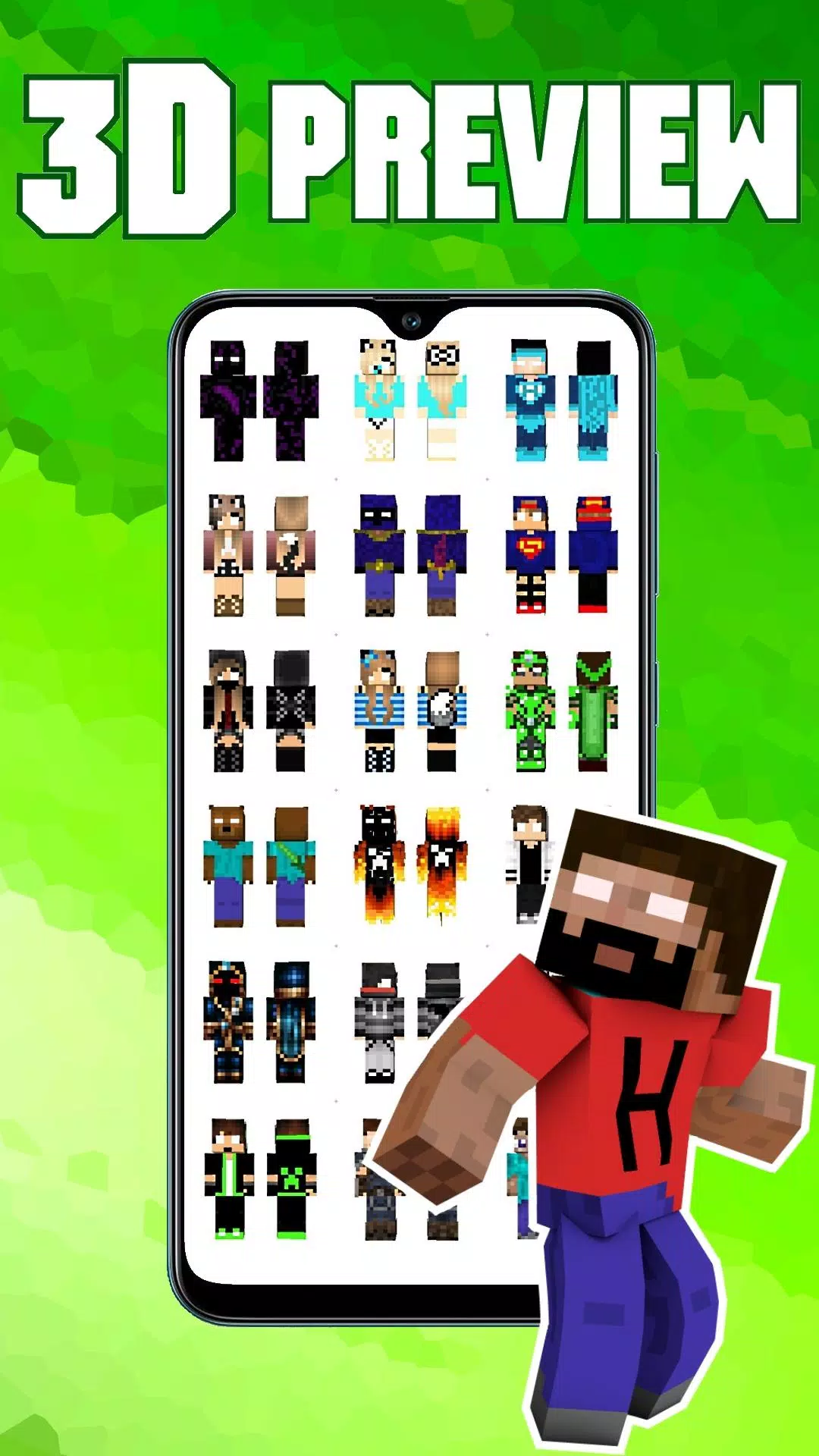 Herobrine Skins For Minecraft (Devcloudart) APK for Android - Free Download