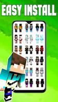 Herobrine Skins تصوير الشاشة 2