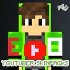 Youtuber Skins for Minecraft icône