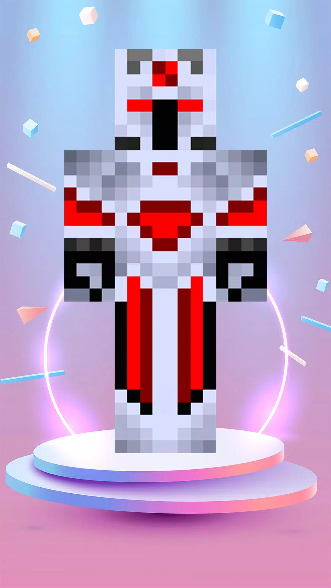 Скачать Frost Diamond Skin Minecraft APK Для Android