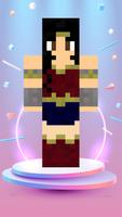 Wonder Woman Skin Minecraft Ekran Görüntüsü 3