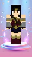 Wonder Woman Skin Minecraft Ekran Görüntüsü 1