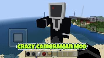 Cameraman Mod for Minecraft PE Poster