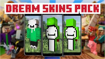 Dream Skins for Minecraft PE Affiche