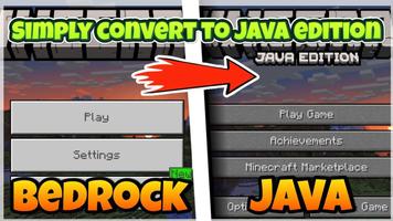 Java Edition Mod for Minecraft Affiche