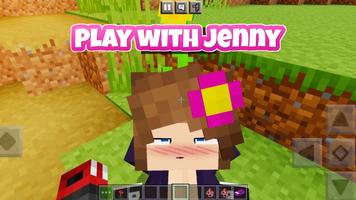 Jenny Mod Addon for Minecraft โปสเตอร์